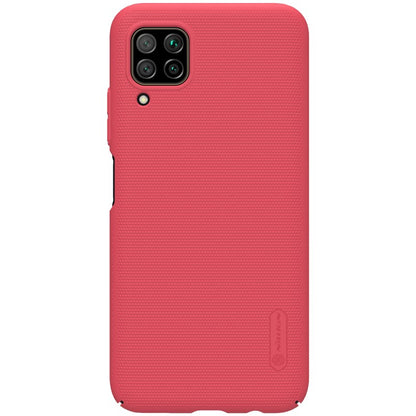 Nillkin Super Frosted Shield – dėklas Huawei P40 Lite / Nova 7i / Nova 6 SE (Ryškiai raudona)