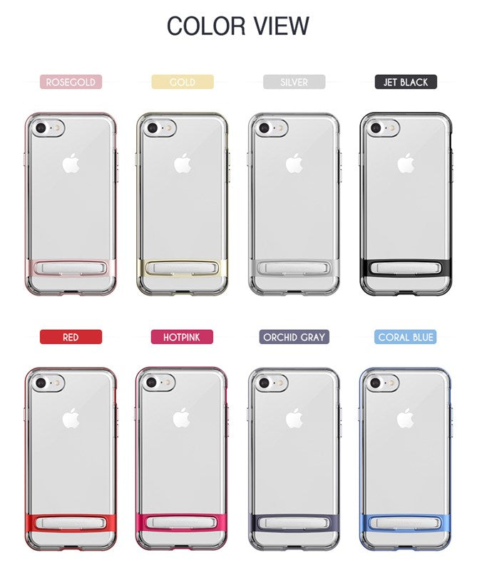 Mercury Dream Bumper – dėklas, skirtas „Samsung Galaxy S9“ su metaliniu stovu (auksinis)