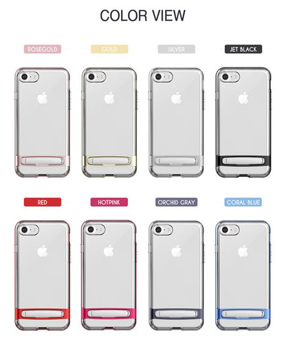 Mercury Dream Bumper – dėklas, skirtas „Samsung Galaxy S9“ su metaliniu stovu (auksinis)