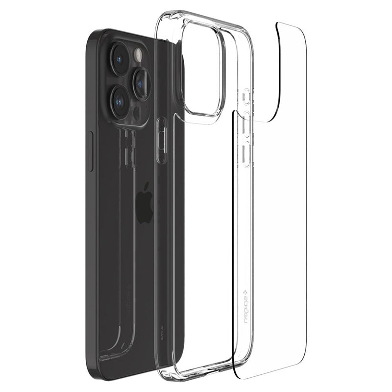 Spigen Airskin Hybrid – dėklas, skirtas iPhone 15 Pro (skaidrus)