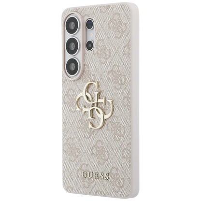 Guess 4G Big Metal Logo dėklas - Samsung Galaxy S26 Ultra (Rožinis)