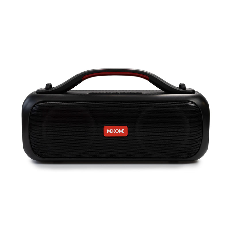 WEKOME D38 Yinla Series - V5.0 30W RGB LED Nešiojamas Belaidis Bluetooth Garsiakalbis (Juodas)