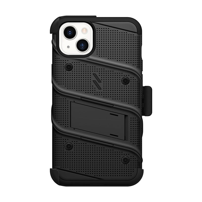 ZIZO BOLT serija – dėklas, skirtas „iPhone 14 Plus“ (juodas)