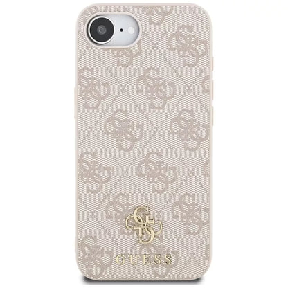 Guess 4G Small 4G ir Classic MagSafe - dėklas skirtas iPhone 16e (rožinis)