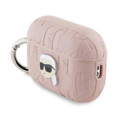 Karl Lagerfeld Monogram Karl Head - AirPods Pro 2 dėklas (rožinis)