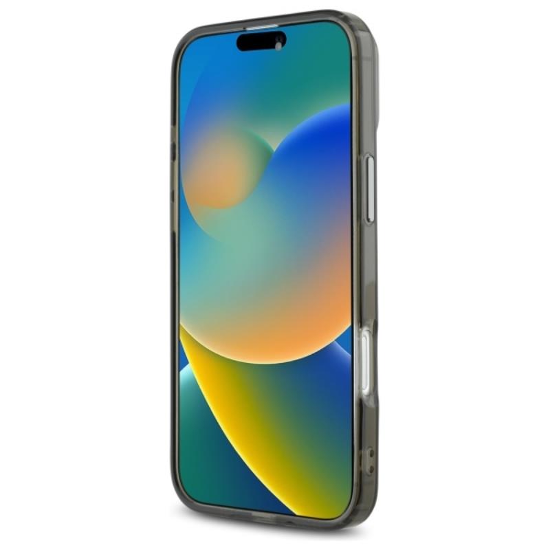 Karl Lagerfeld IML Metal Karl Head MagSafe – dėklas skirtas iPhone 16 Plus (juodas)