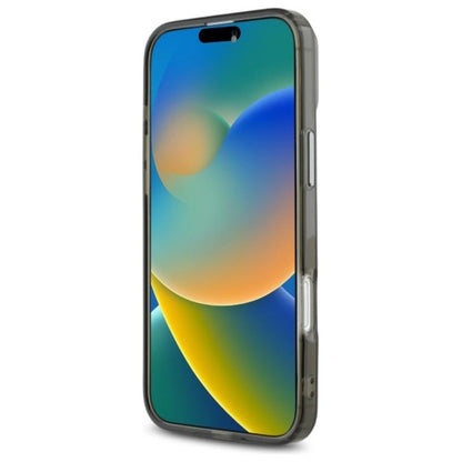 Karl Lagerfeld IML Metal Karl Head MagSafe – dėklas skirtas iPhone 16 Plus (juodas)