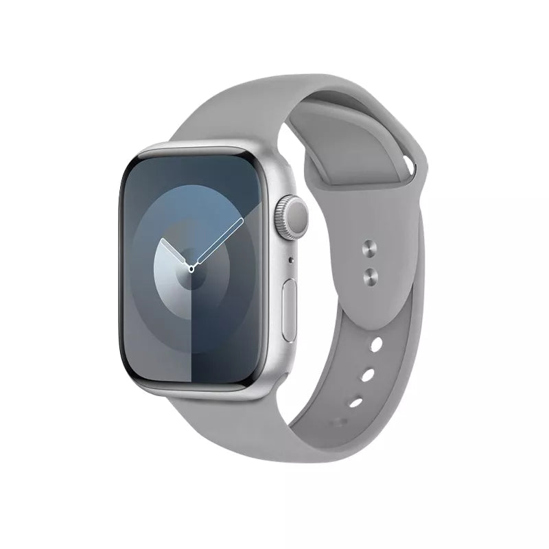 "Crong Liquid" - Dirželis, skirtas "Apple Watch" 44/45/46/49 mm (pilkas)