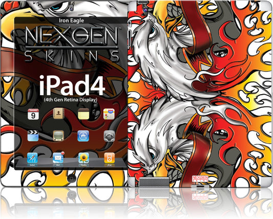 Nexgen lipdukai su 3D efektu, skirti iPad 2/3/4 (Iron Eagle 3D)