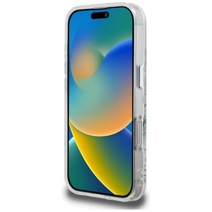 Karl Lagerfeld IML Piešinio Stiliaus Grafika - Dėklas iPhone 16 Pro (skaidrus)