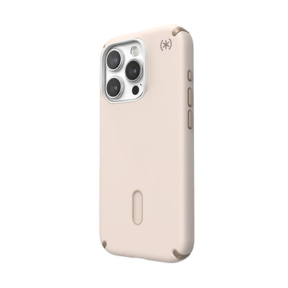Speck Presidio2 Pro ClickLock & MagSafe – dėklas skirtas iPhone 15 Pro (Bleached Bone / Heirloom Gold / Hazel Brown)