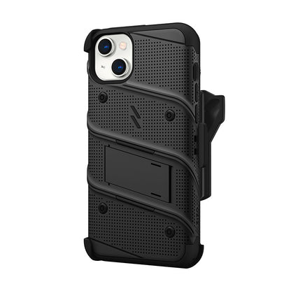 ZIZO BOLT serija – dėklas, skirtas „iPhone 14 Plus“ (juodas)