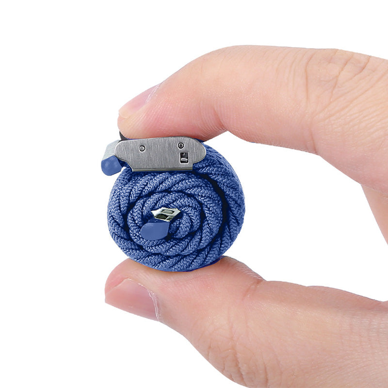 Crong Wave Band 
Raudonas dirželis „Apple Watch 38/40/41/42 mm“ (mėlynas)