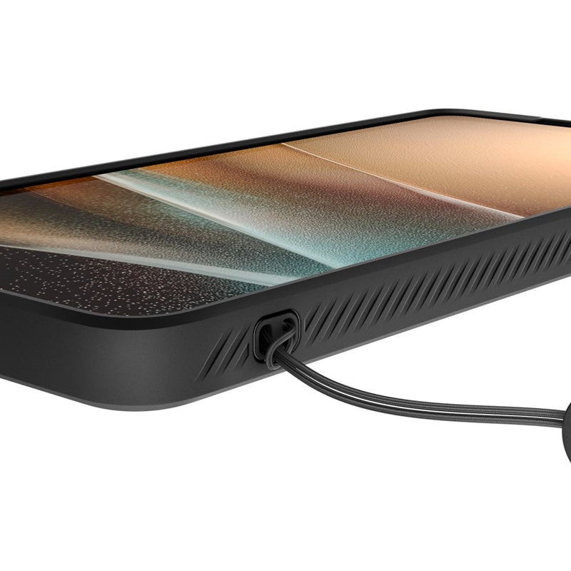 Spigen Liquid Air Mag MagSafe - dėklas, skirtas Samsung Galaxy S26 Ultra (Matinis juodas)
