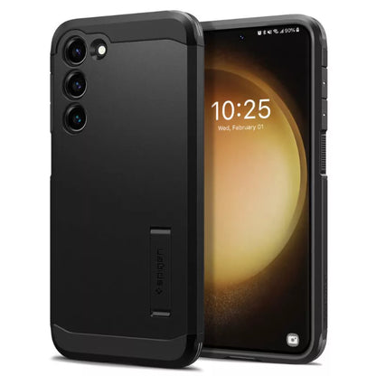 Spigen Tough Armor – dėklas, skirtas „Samsung Galaxy S23“ (juoda)