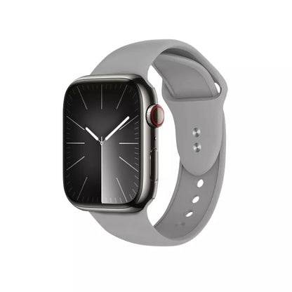 "Crong Liquid" - Dirželis, skirtas "Apple Watch" 44/45/46/49 mm (pilkas)