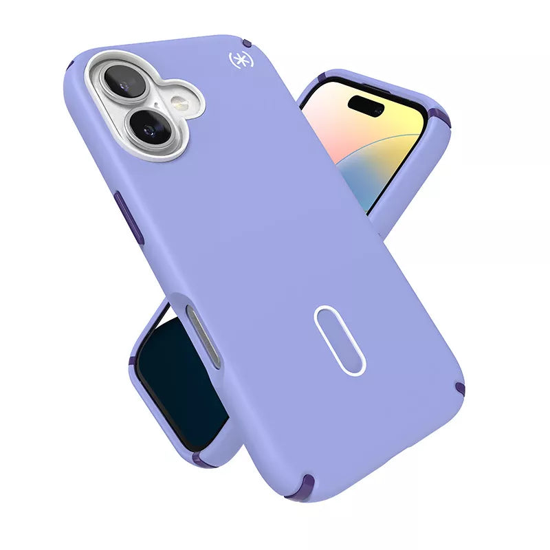 Speck Presidio2 Pro ClickLock & MagSafe – dėklas iPhone 16 (Future Lavender / Cassis Purple / White)