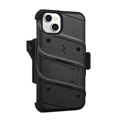 ZIZO BOLT serija – dėklas, skirtas „iPhone 14 Plus“ (juodas)