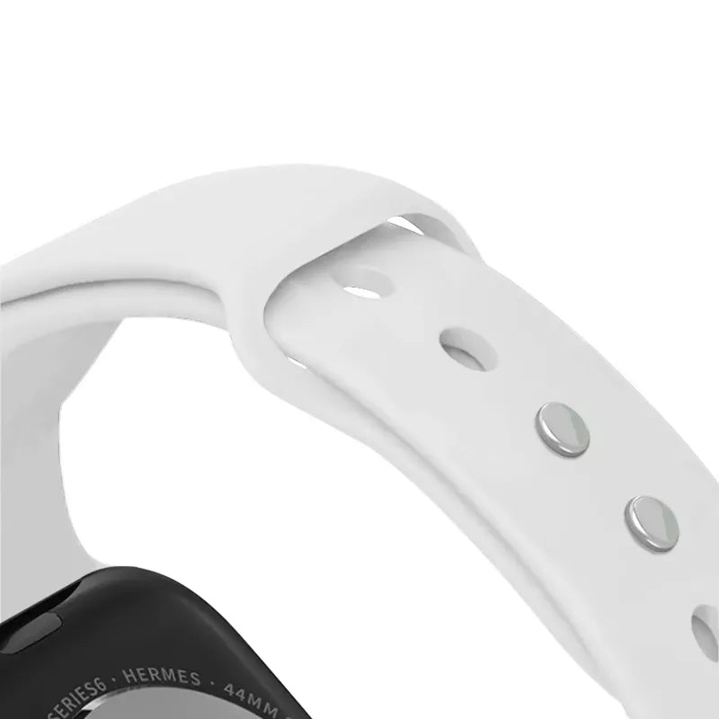 Crong Liquid – Dirželis skirtas Apple Watch 38/40/41/42 mm (baltas)