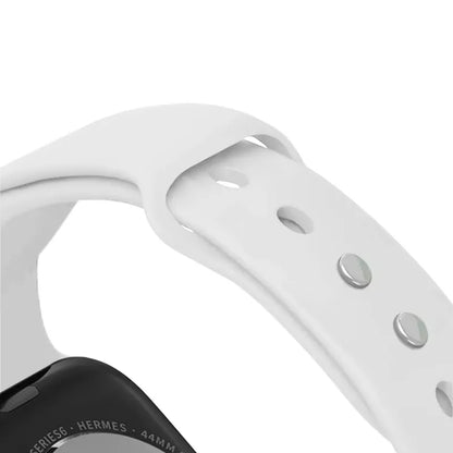 Crong Liquid – Dirželis skirtas Apple Watch 38/40/41/42 mm (baltas)