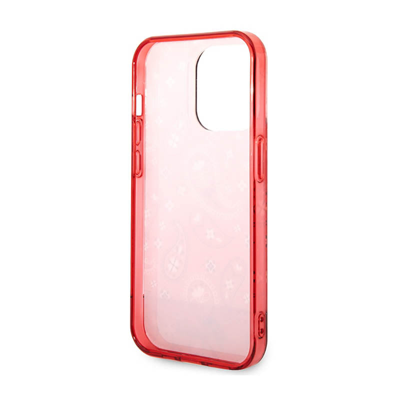 Guess Bandana Paisley – Dėklas iPhone 14 Pro Max (raudonas)