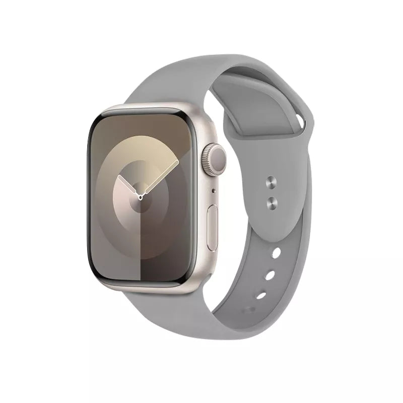 "Crong Liquid" - Dirželis, skirtas "Apple Watch" 44/45/46/49 mm (pilkas)