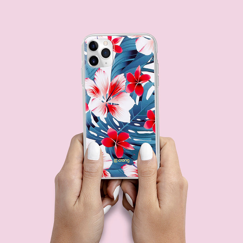 Crong Flower Case – dėklas, skirtas „iPhone 11 Pro“ (03 raštas)