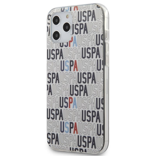 US Polo Assn Logo Mania – „iPhone 12 Pro Max“ dėklas