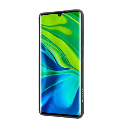 Crong Color Cover – lankstus dėklas, skirtas Xiaomi Mi Note 10 / Mi Note 10 Pro (juodas)