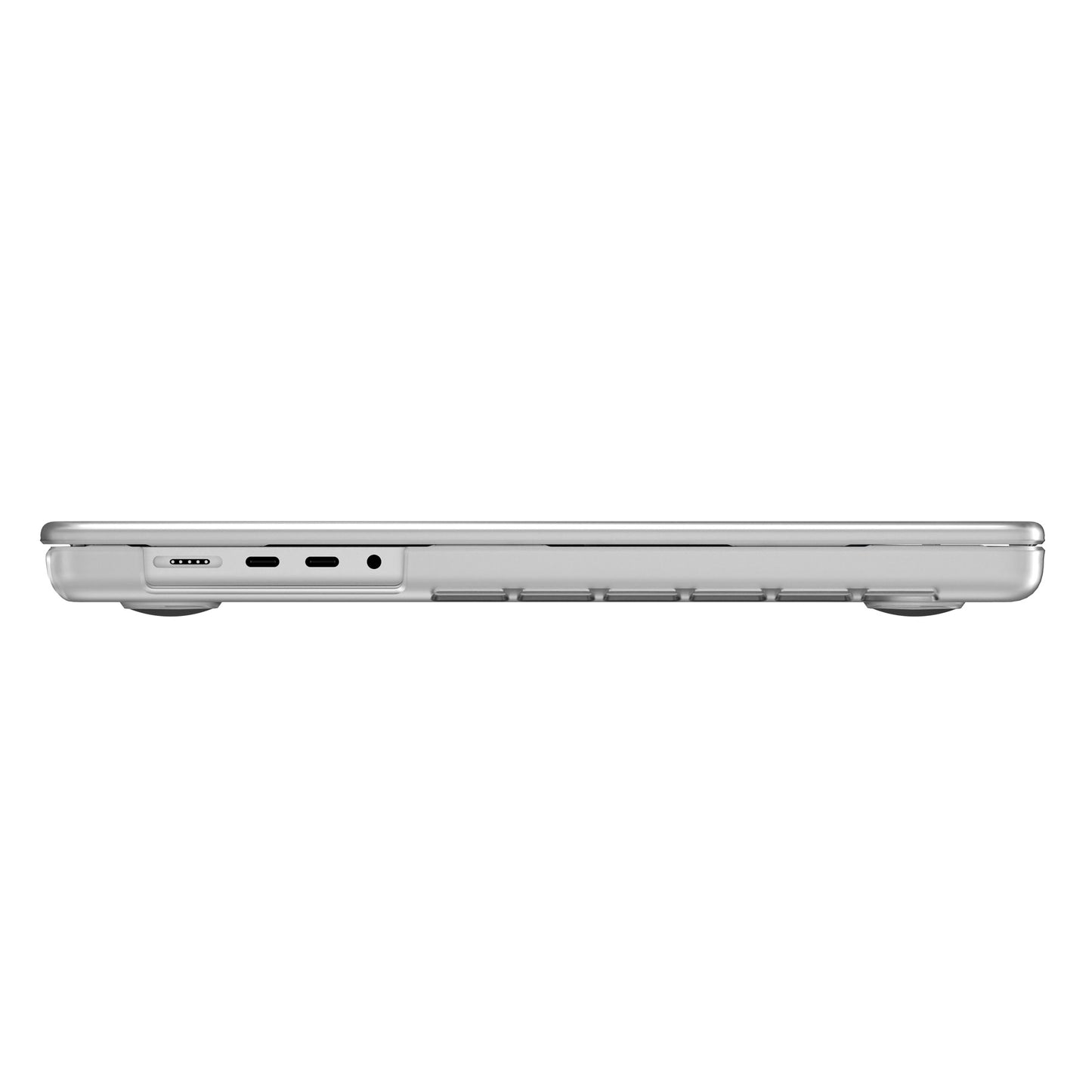 Speck SmartShell – dėklas MacBook Pro 16" (M5/M4/M3/M2/M1/2026–2021) (Skaidrus)