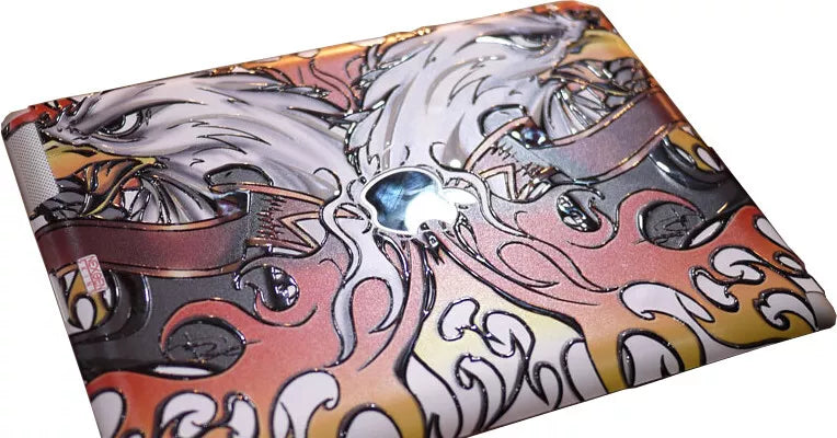 Nexgen lipdukai su 3D efektu, skirti iPad 2/3/4 (Iron Eagle 3D)