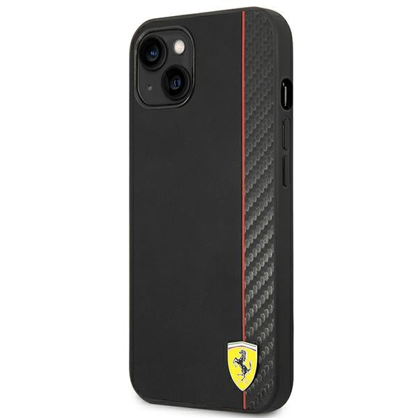 Ferrari Carbon – dėklas „iPhone 14 Plus“ (juodas)