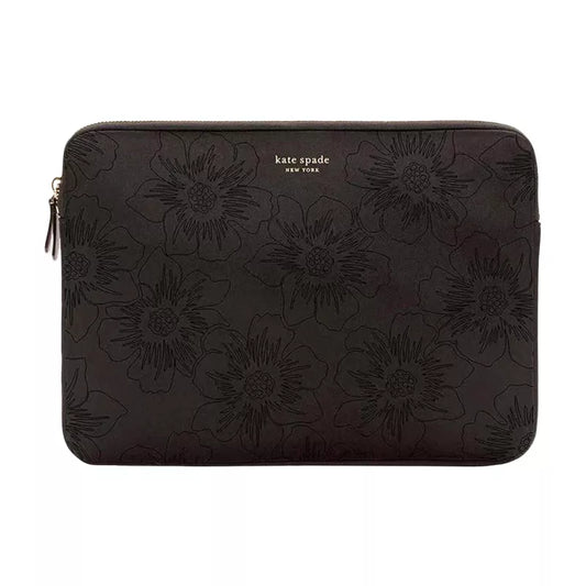 Kate Spade New York Plonas dėklas – MacBook Pro 13" / MacBook Air 13" / Nešiojamas kompiuteris 13" (Atvirkštinis Hollyhock)
