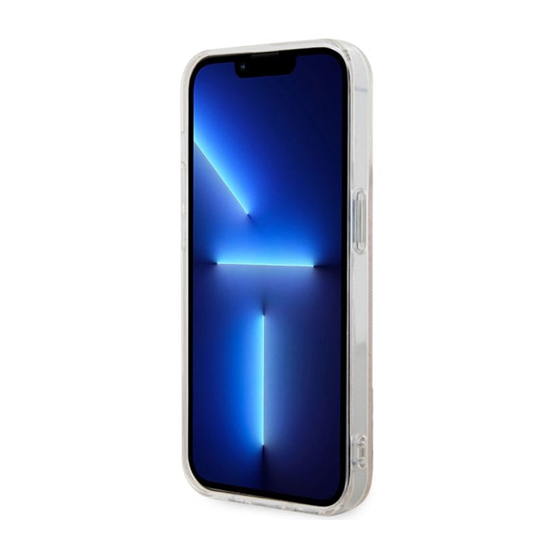 Guess 4G MagSafe – dėklas, skirtas iPhone 14 Pro (rožinis)