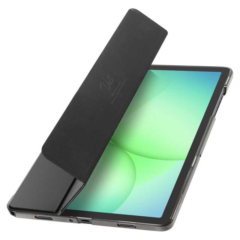 Spigen Smart Fold – dėklas, skirtas Samsung Galaxy Tab A11+ / A9+ (juodos spalvos)