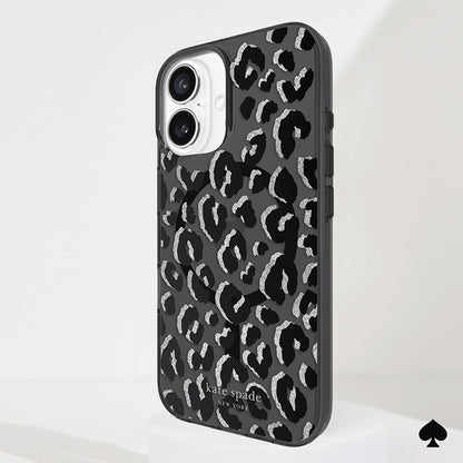 Kate Spade New York Protective MagSafe – dėklas iPhone 16 (City Leopard)