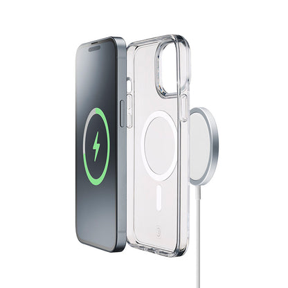 Cellularline Gloss Mag – iPhone 14 Pro MagSafe dėklas (Skaidrus)