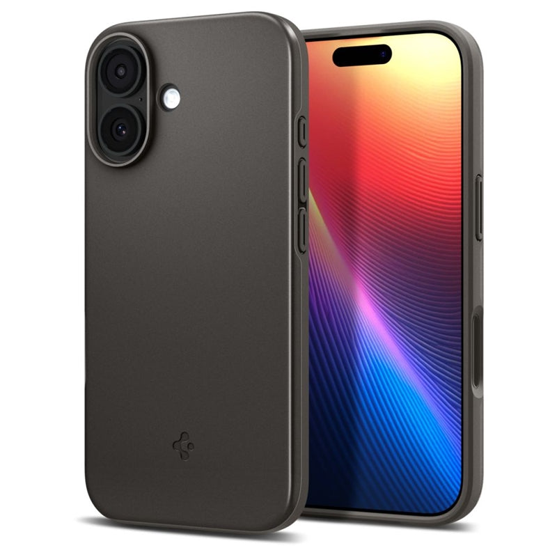 Spigen Thin Fit Mag MagSafe – Dėklas iPhone 17 (Gunmetal)