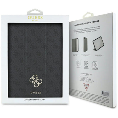 Guess Magnetic 4G Big Logo – dėklas, skirtas iPad Air 13" M3 (2025) / iPad Air 13" M2 (2024) (juodas)