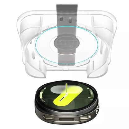 Spigen GLAS.TR EZ FIT 2 vnt. – Grūdintas stiklas, skirtas Samsung Galaxy Watch 8 40 mm (2 vnt.)