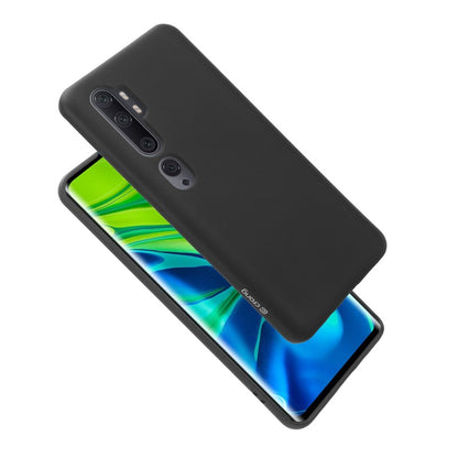 Crong Color Cover – lankstus dėklas, skirtas Xiaomi Mi Note 10 / Mi Note 10 Pro (juodas)