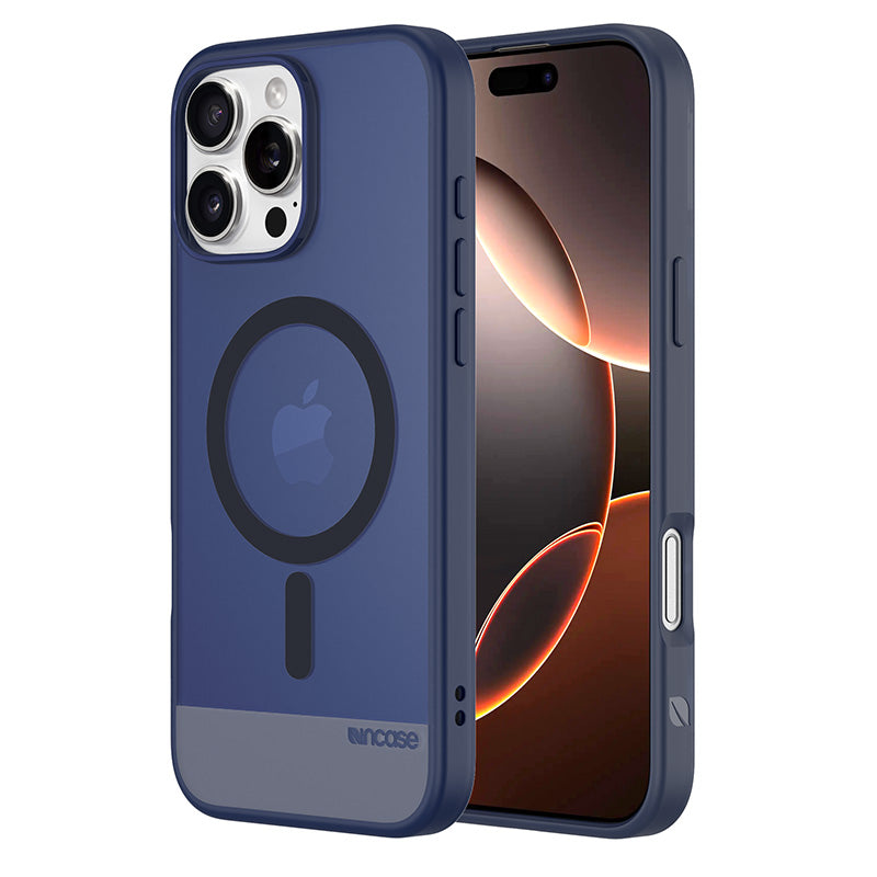 Incase Slim Case MagSafe – dėklas iPhone 16 Pro Max (tamsiai mėlyna)