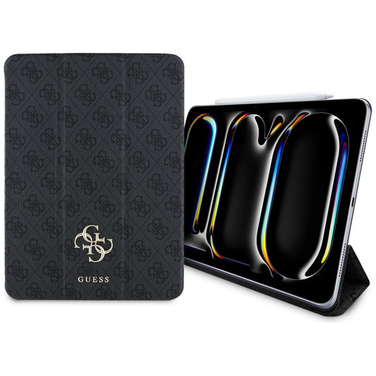Guess Magnetic 4G Big Logo – dėklas iPad Pro 11" M4 (2024) (juodas)