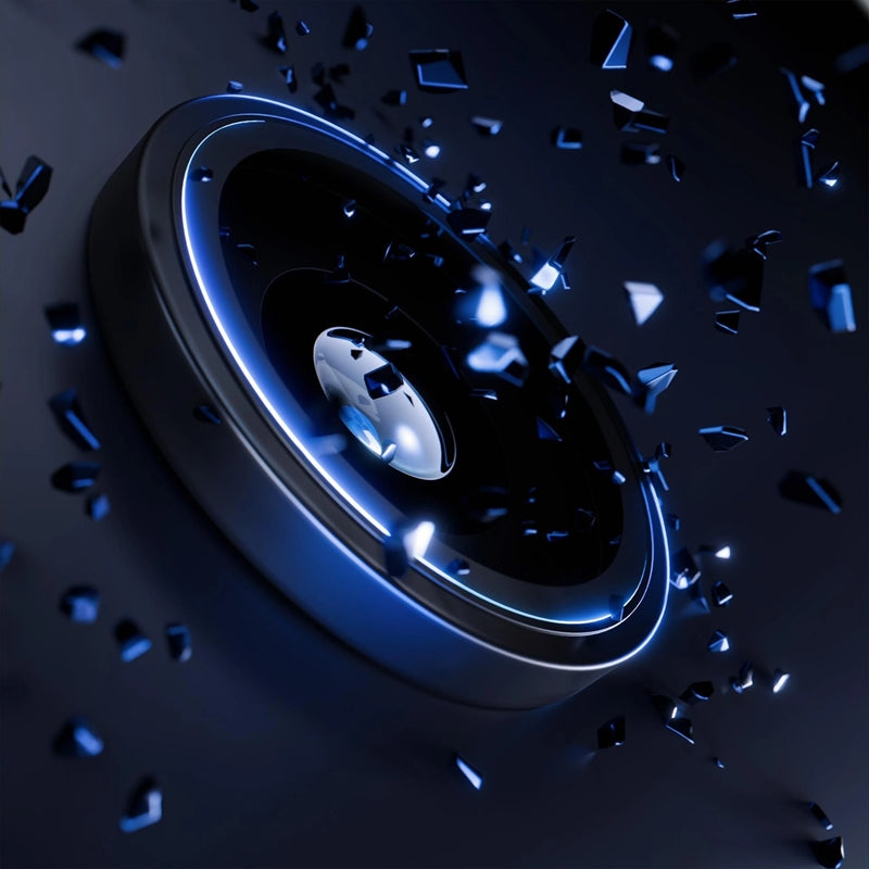 3mk Lens Protection Pro - Kameros Objektyvo Stiklas, skirtas iPhone Air (Juoda)