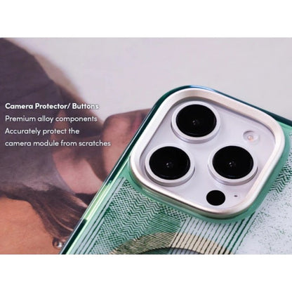 Moshi iGlaze MagSafe – dėklas, skirtas iPhone 16 Pro Max (rūko baltumo)