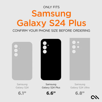 Case-Mate Ultra Tough Clear D3O – dėklas, skirtas Samsung Galaxy S24+ (skaidrus)