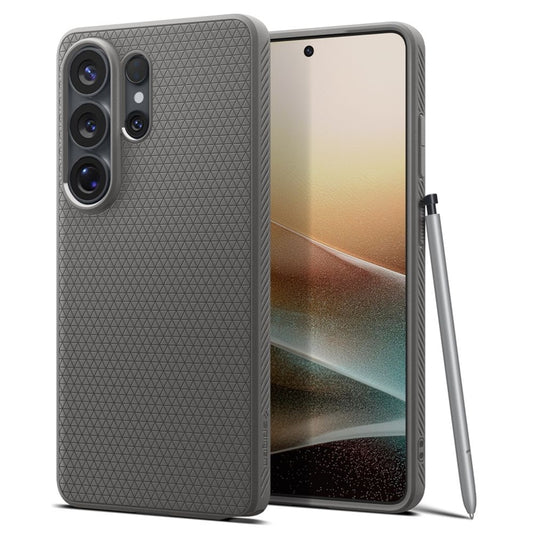 Spigen Liquid Air – dėklas, skirtas Samsung Galaxy S26 Ultra (marmurinės pilkos spalvos)