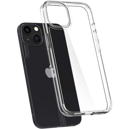 Spigen Ultra Hybrid - iPhone 13 dėklas (Permatomas)