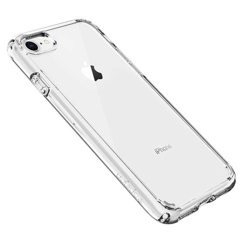 Spigen Ultra Hybrid – dėklas skirtas iPhone SE 2022 / SE 2020 / 8 / 7 (skaidrus)