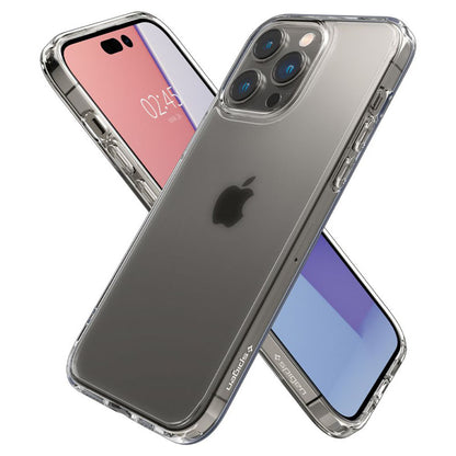 Spigen Ultra Hybrid Matte – dėklas, skirtas iPhone 14 Pro (matinis, skaidrus)